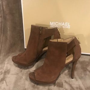 Michael Michael Kors Mira open toe leather